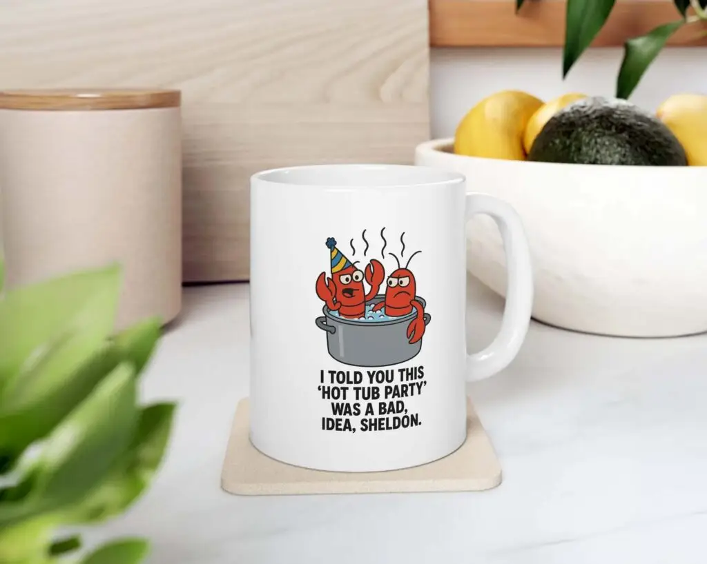 Funny Maine Lobster mug