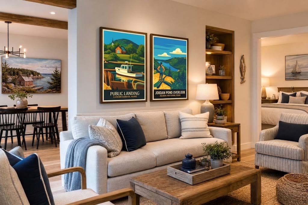 Maine Themed Wall Art for Every Room