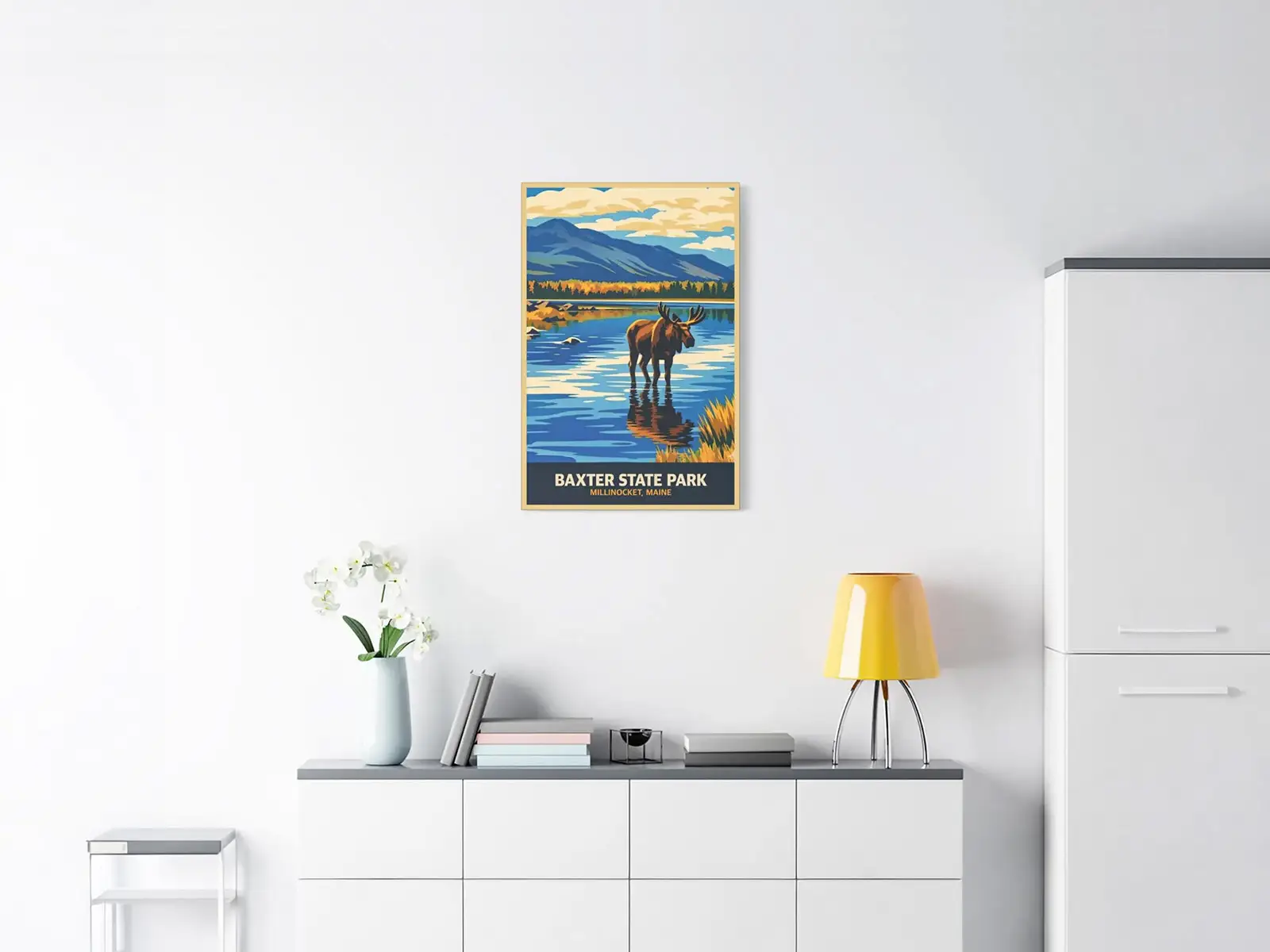 Maine Moose Wall Art