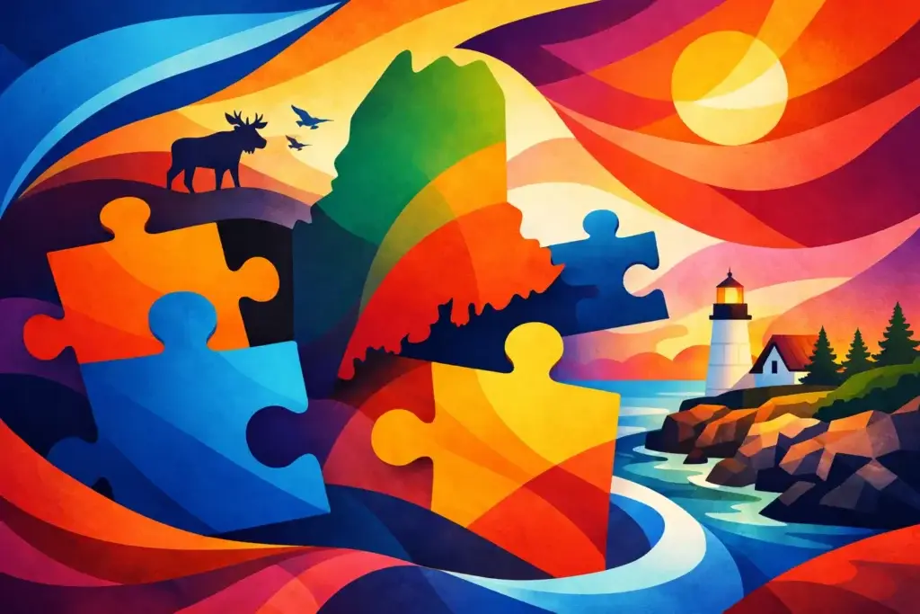 Why a Maine Jigsaw Puzzle Gift Works