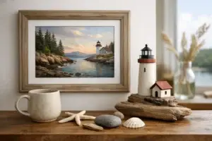 Etsy Maine Art Review for Thoughtful Maine Decor