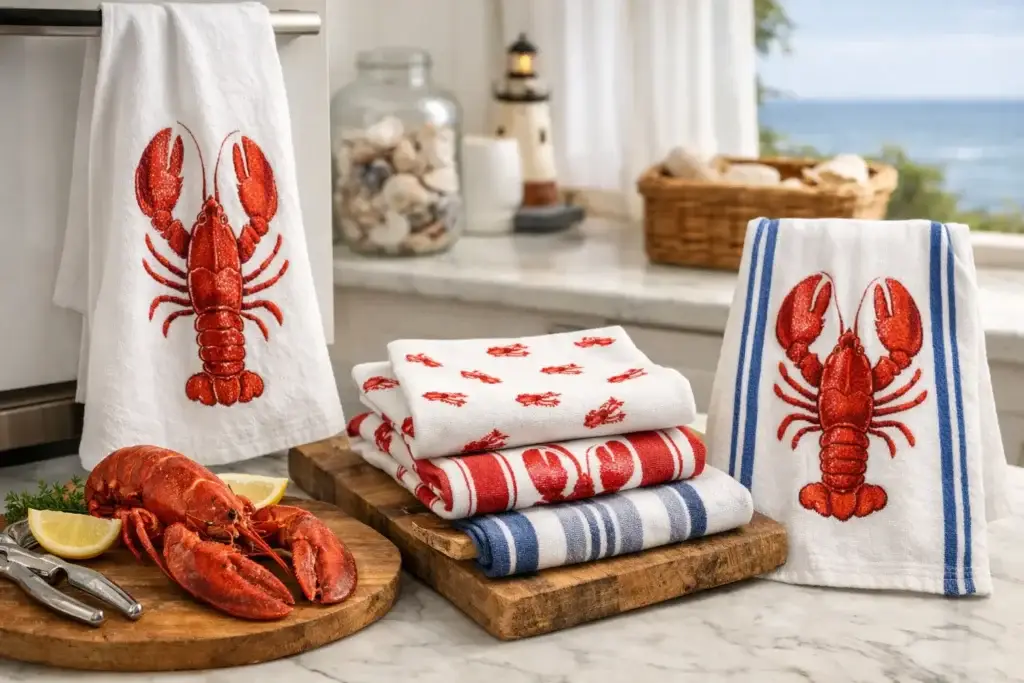 8 Best Lobster Kitchen Towels for Maine Homes