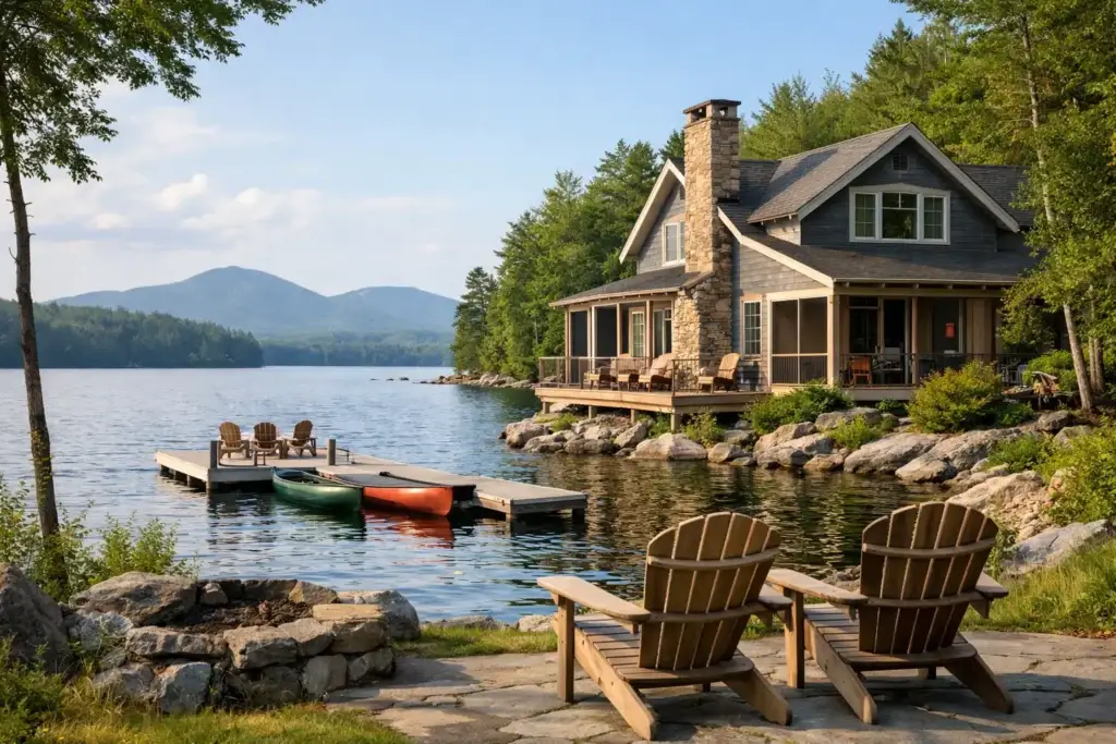 A Guide to Maine Lake House Style That Feels Like Home