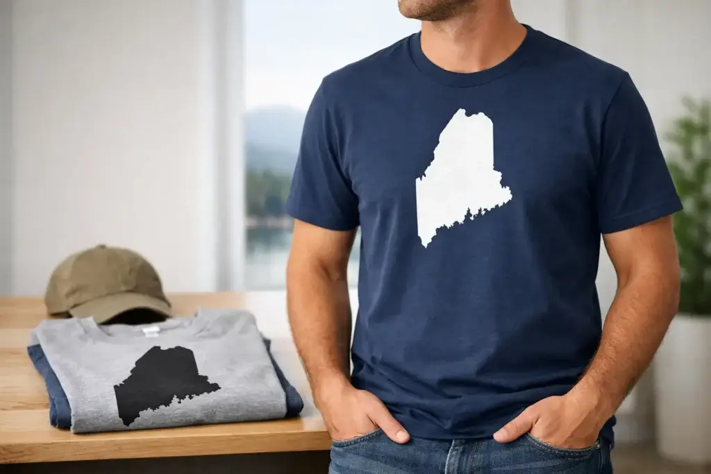 How to Choose a Maine State Silhouette Shirt