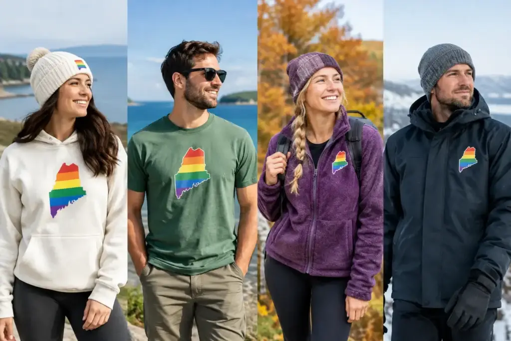 Maine Pride Apparel Guide for Every Season