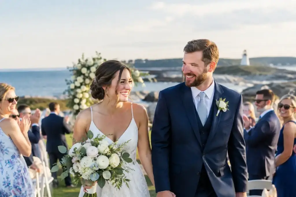 Maine Wedding Welcomes Guests Will Remember