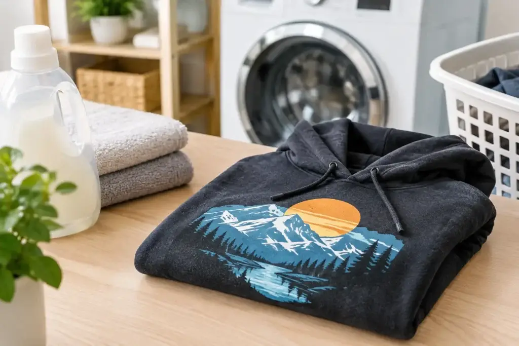 How to Wash Printed Hoodies Without Fading