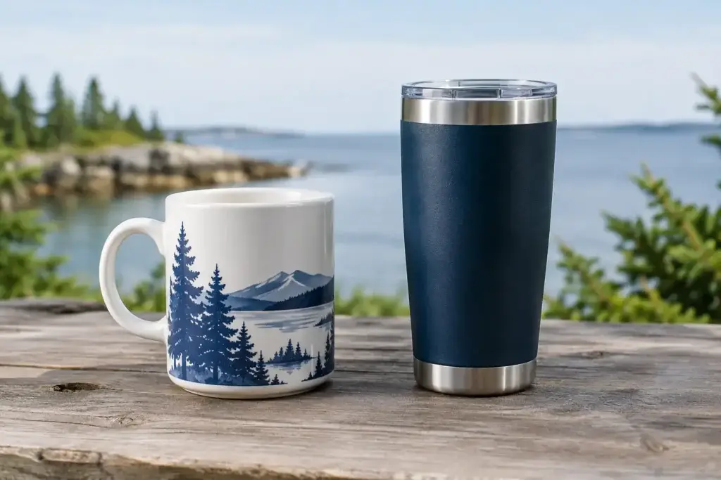 Mugs Versus Tumblers: Which Feels More Maine?